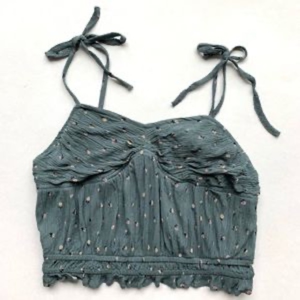American Eagle Cropped Tank Top